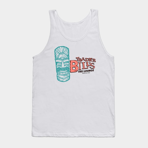 Trader Bill's Retro Tee Tank Top by StudioSiskart 